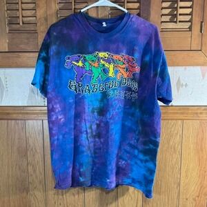 Grateful‎ Dead tie-dye tee Size Large